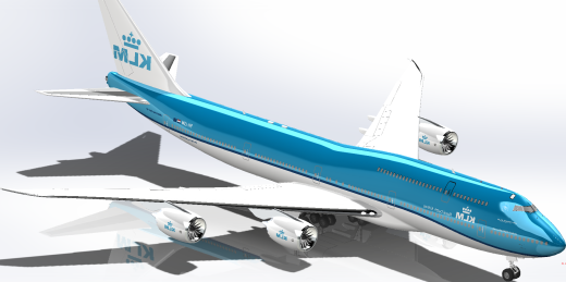 波音747-8飞机缩略图